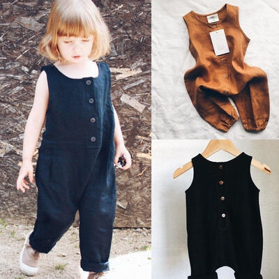 

Newborn Baby Boy Girl Kids Cotton Infant Romper Jumpsuit Bodysuit Clothes Outfit