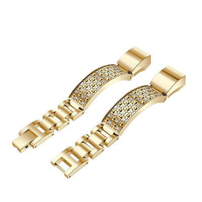 

Stainless Steel Jewellery Cystal Watch Band Wrist Strap for Fitbit AltaHR