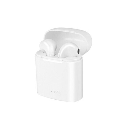 

Pocket Wireless Earphone Mini BT Earbud Anti-noise Stereo Headset with Portable Charging Box