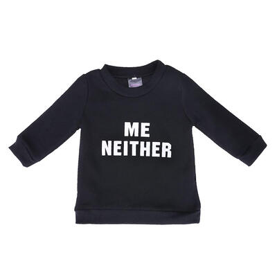 

Autumn Kids Baby Girls Print Letters Pullover Family Matching Sweatershirt