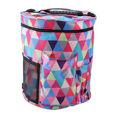 

Greensen Fashion Storage Bucket Bag Organizer Knitting Tool Yarn Storage for Crochet Multi-Color Round