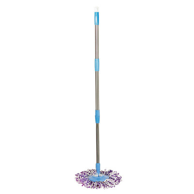 

〖Follure〗Spin Mop Pole Handle Replacement for Floor Mop 360 No Foot Pedal Version Black