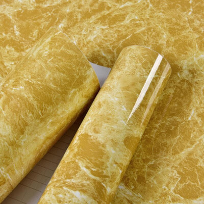 

10m Marble Pattern Water-resistant Moistureproof Removable Self Adhesive Wallpaper Peel & Stick PVC Wall Stickers for Living Room