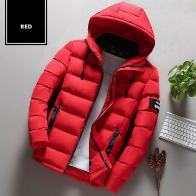

Gobestart Mens Autumn Winter Solid Color Pullover Long Sleeve Hooded Tops Blouse
