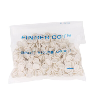 

300Pcsbag Latex Nail Gloves Disposable Protective Anti-skid Nail Art Gloves Jewelry Cleaning Manicure Tools