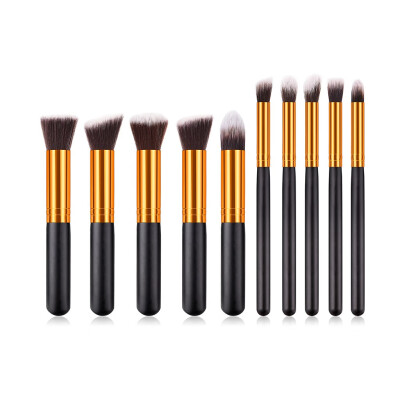 

〖Follure〗10 PCS Make Up Foundation Eyebrow Eyeliner Blush Cosmetic Concealer Brushes