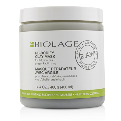 

MATRIX - Biolage RAW Re-Bodify Clay Mask For Flat Fine Hair 400ml144oz