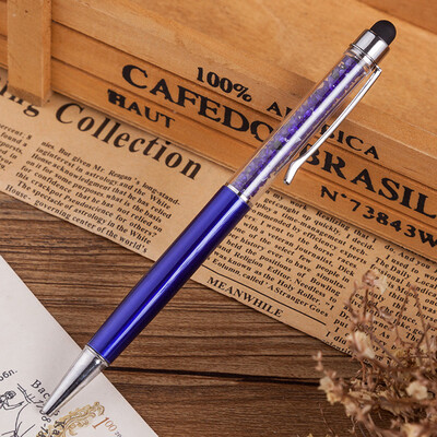 

Siaonvr Creative Crystal Metal Pen Rotary Ballpoint Pen Pen Pen Hotel Gift PenC