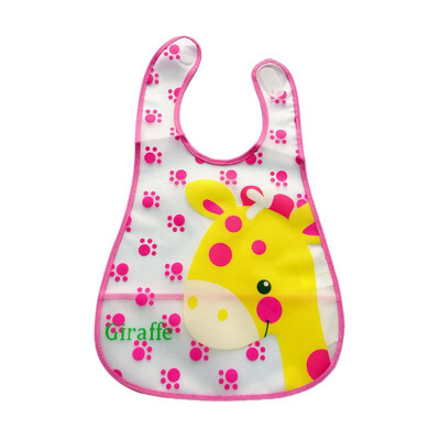 

Baby Bibs Animal Pattern Toddler Baby Waterproof Saliva Towel Cotton Fit 0-3 Years Old Infant Burp Soft Cloths Feedin
