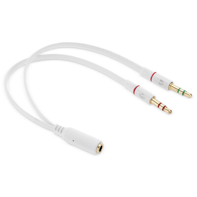 

1-to-2 35mm Gold-plated Adapter Cable for Headphones