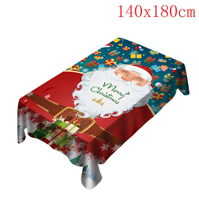 

Gobestart Christmas TableclothChair Cover Digital Printing Christmas Table Decoration