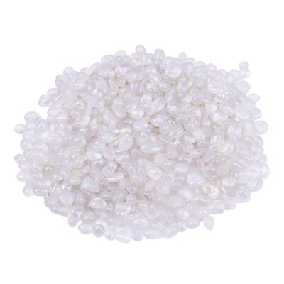 

100g Charming moonstone round jasper 6-9mm white gems DIY jewelry