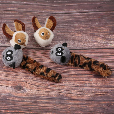 

Greensen 4pcs Cat Catnip Plush Toy Pet Animal-shaped Funny Toys Cats Supply Playing Toys