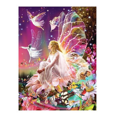 

5D DIY Full Drill Diamond Painting Butterfly Fairy Cross Stitch Embroidery