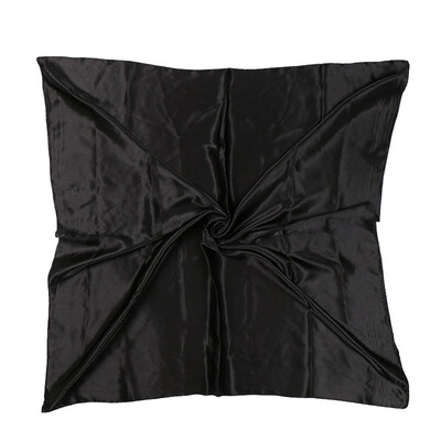 

Fashion Faux Silk 90 Cent Solid Square Scarf 2019 New Solid Office Ladies Hijab Wraps And Headband Muslim Crumpled Scarves Femme