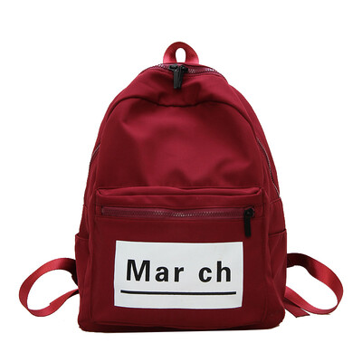 

Korean version of schoolbag Uzzang Backpack Campus Shoulder Pack Chaozhou Brand