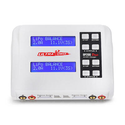 

UP200 DUO 200W LCD Touch Screen RC Balance Charger for Lilon LiHV Battery
