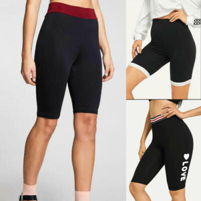 

Womens Sports Athletic Shorts Yoga Running Jogger High Waist Shorts Tights