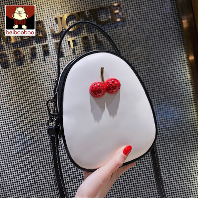 

On the new texture bag 2019 new Korean cherry cell phone bag Joker girl shoulder Messenger bag