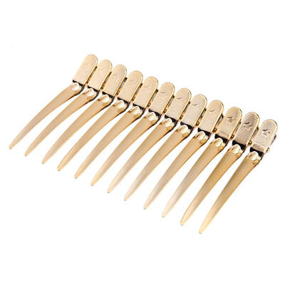 

12pcs Hairdressing Section Clips DIY Duck Mouth Crocodile Hair Pins Clamp