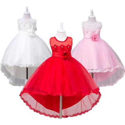 

Flower Girl Kids Baby Bridesmaid Party Dress Formal Ball Gown Pageant Dresses