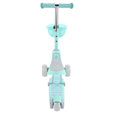 

Greensen 3 Wheels Kick Scooter for Kids Children Handle T Bar Seat Adjustable Height