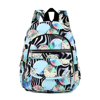 

Fashion double shoulder bag female bag printed cloth bag leisure large capacity anti-splashing nylon Oxford cloth bag tide