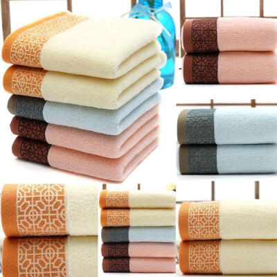 

Cotton Bath Towel Set Hand Towels Wash Cloths Soft Bath Sheets Bathroom Towels