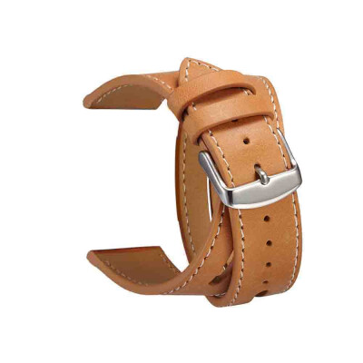 

〖Follure〗Double Tour Leather Accessory Band Replacement Bracelet For Apple Watch 4 40mm