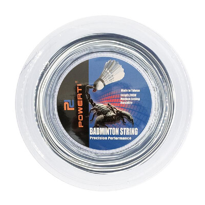 

600FT 07mm Bicolor Badminton String Colorful Bright Indoor Outdoor Badminton Training Racket String Resilient Replacement Badmint