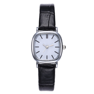 

RM Men Women Fashion Watch Leather Strap Line Analog Quartz Ladies Wrist Watches