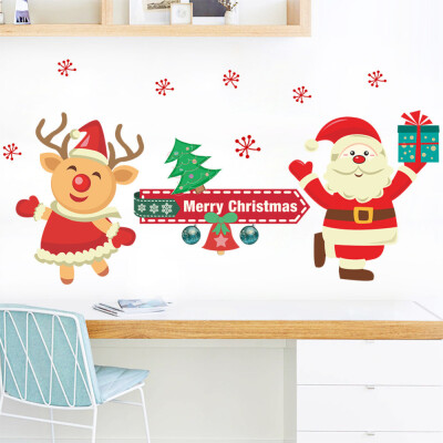 

〖Follure〗Christmas Letter Decor Removable Wall Sticker Bedroom Backdrop Art Decal DIY