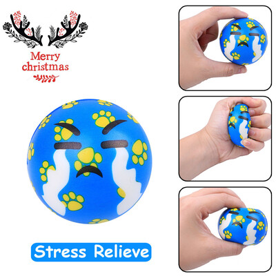 

Siaonvr Lovely Christmas Present Cry Ball Elasticity Rising Kids Squeeze Toys