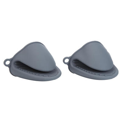 

2pcs Silicone Anti-Slip Oven Gloves Heat Resistant Kitchen Cooking Glove