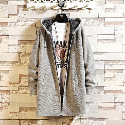 

Gobestart Mens Autumn Winter Casual Solid Hoodie Jacket Coat