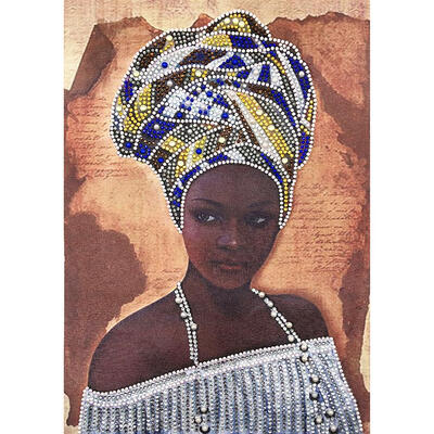 

5D DIY Special Shaped Diamond Painting Woman Cross Stitch Mosaic Craft Kits