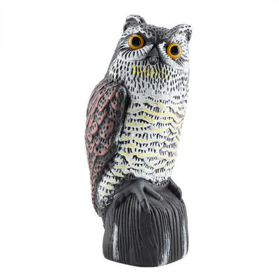 

Greensen Prowler Owl Fake Prowler Owl Scarecrow Predator Decoy Pest Garden Decor