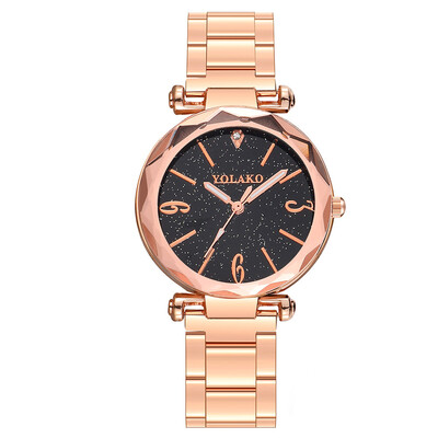 

Women Watches Romantic Starry Sky Scale Dial Ladies Analog Quartz Wristwatch Design Alloy Clock Dress Gift Montre Femme