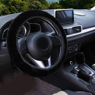 

3pcs Steering wheel cover Set Hand Brake Interior Decorative Accessory