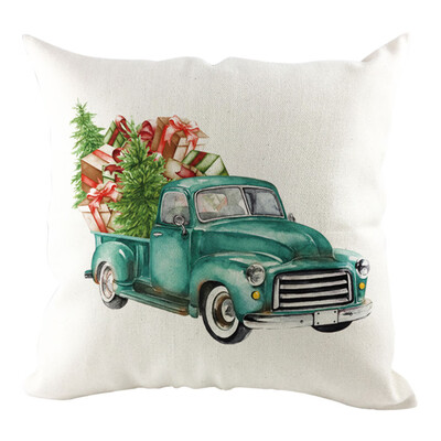 

Tailored Christmas Pillow Cover Pillowcases Decorative Sofa Cushion Cover Home Decoration