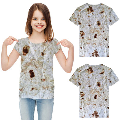 

Toddler Baby Girls Boys Short Sleeve Print Burrito Tops T-Shirt Blouse Clothes