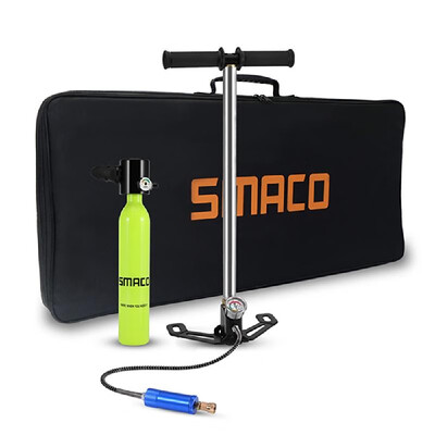 

05L Diving Oxygen Tank Scuba Respirator Refill Adapter High Pressure Air Pump Diving Mask with Zipper Bag