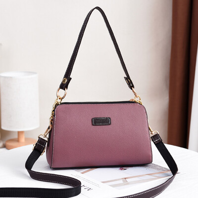 

Tailored Womens Fashion Simple Pure Color Single Shoulder Messenger Bags
