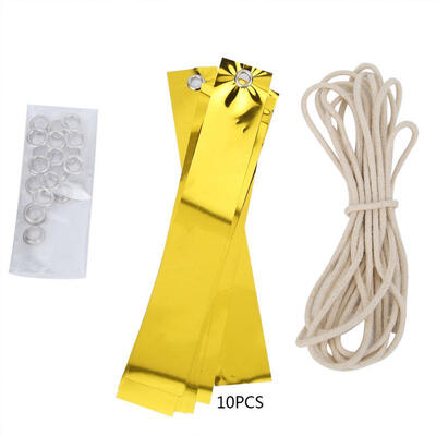 

Greensen 10Pcs Bird Repellent Reflective Scare Tape Ribbon Bird Deterrent