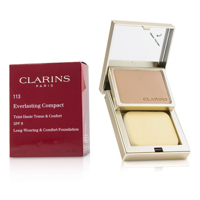 

CLARINS - Everlasting Compact Foundation SPF 9 - 113 Chestnut 10g03oz