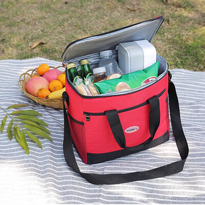

Gobestart Lunch Box Bag Tote Hot Cold Insulated Thermal Cooler Travel Work School Picnic