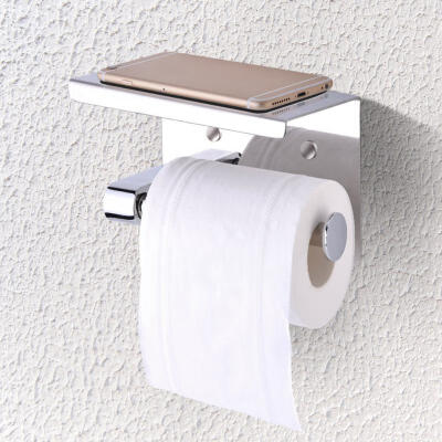 

Greensen Wall Mounted Tissue Holder SUS304 Stainless Steel Bathroom Toilet Paper Holder