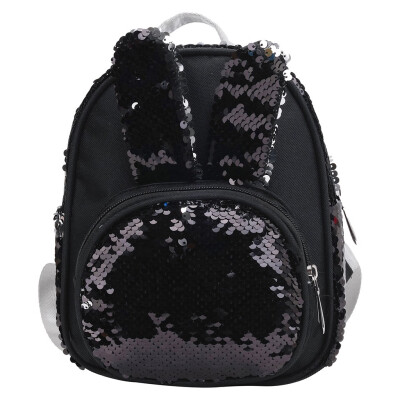 

Tailored Women Ladies Girls Fashion Sequins Ear School Handbag Shoulder Backpack Bags