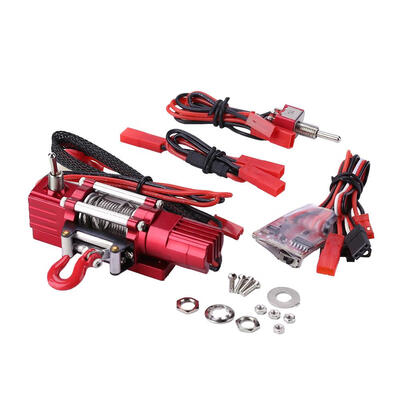 

Automatic Metal Crawler Winch Remote Control for 110 Car Truck Off Road