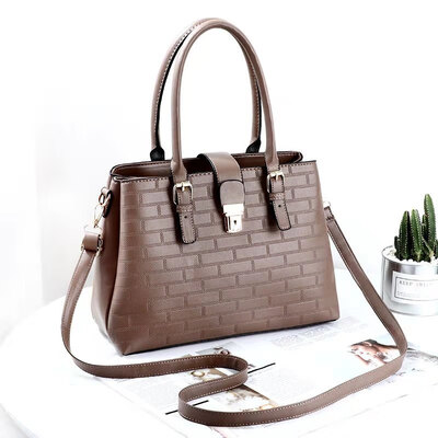 

2019 summer new European&American big bag shoulder bag simple handbag diagonal bag fashion handbag